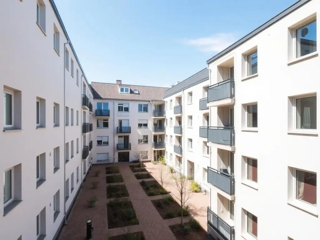 Renovatie binnenhof complex Maastricht